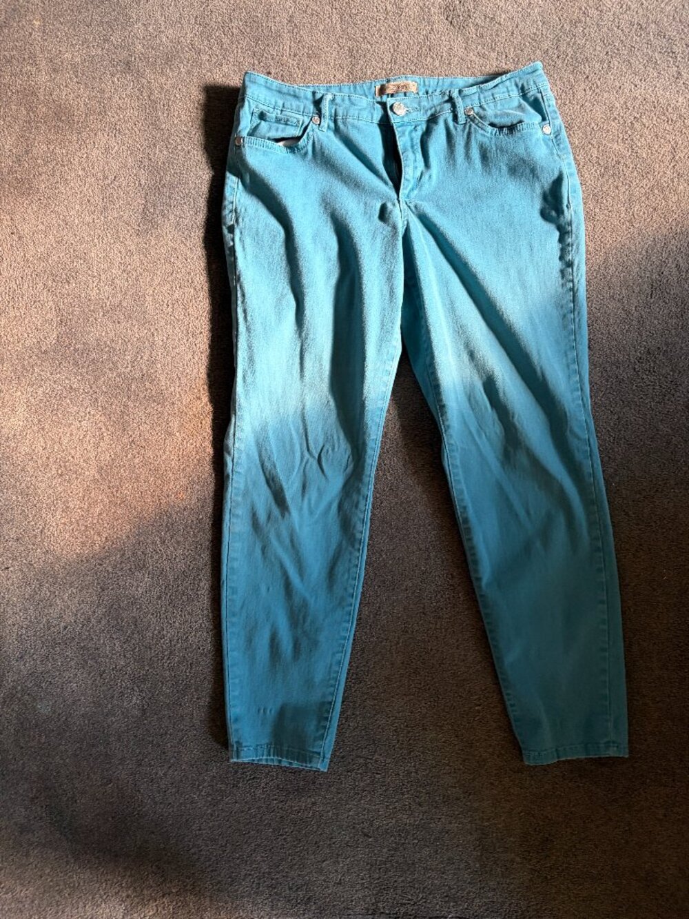 ATTRACTIVE NINE WEST VINTAGE AMERICA - TURQUOISE - SIZE 14/32